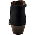 thumbnail image 4 of Soda Mug Womens Faux Suede Casual Zip Booties, 4 of 5