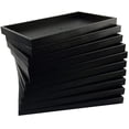 thumbnail image 2 of 888 Display - 10 Trays of Black Faux Leather Jewelry Display Trays Showcase Displays 14 3/4" x 8 1/4" x 1"H, 2 of 2