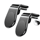 thumbnail image 1 of Soporte magnético para teléfono de coche (paquete de 2), universal, con ventilación, compatible con iPhone XR/XS Max, Samsung, Huawei y GPS., 1 of 5
