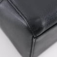 thumbnail image 6 of Pre-Owned Burberry BURBERRY grained leather handbag Nova check black A5 zipper Shibo... (Fair), 6 of 20