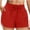 Red, variant on Kaemgyyd Athletic Shorts for Women High Waisted Drawstring Workout Sweat Shorts Summer Lounge Hot Pants with Pockets