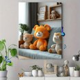 thumbnail image 4 of Qisvanset 12x16 Inch Watercolor Safari Animal Wall Decal, Peel And Stick Sticker Kids Nursery Room Decor, 4 of 8