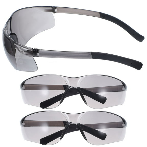 Worgeous 3 Pairs Grey PC Sunglasses for Men's Outdoor Cycling and Running