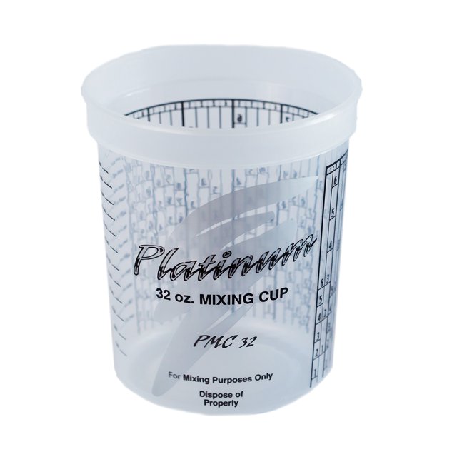 Vaso para mezclar pintura E-Z Mix PMC32 1 L Platinum (PPG Ratios) x100
