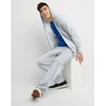 thumbnail image 4 of Hanes Men's & Big Men's Fleece Full Zip Up Hoodie Sweatshirt, Sizes S-3XL, 4 of 6