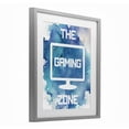 thumbnail image 2 of Stupell Industries Contemporary Gaming Zone Moniter Gray Framed Print Under Glass, 17 x 21, by Marcus Prime, 2 of 8
