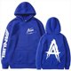 thumbnail image 3 of Sudaderas con capucha de lana de otoño para hombre, sudaderas con estampado de Anuel AA Real Hasta La Muerte, ropa de calle, Jersey holgado de rapero, Tops informales con capucha, 3 of 5