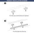 thumbnail image 6 of 12" Battery Operated Night Light, Under Cabinet Lighting with Motion Sensor For Kitchen Closet 2700K, 6 of 11