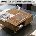 thumbnail image 7 of Small Puzzle Tables for Drawers, Jigsaw Puzzle Board 12X 17.3in Portable Puzzle Plateau with Storage Drawers Smooth Fiberboard Work Surface for Games & Puzzles, 7 of 7