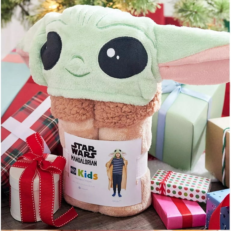 Hooded baby yoda blanket sale