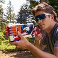 thumbnail image 2 of Nerf Elite Stars & Stripes Eagle Red, White & Blue Blaster, 16 Nerf Elite Foam Darts, 8+, 2 of 13