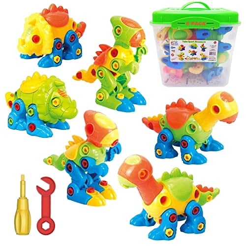 Toyvelt Dinosaur Take Apart - Juguetes STEM para niños y niñ
