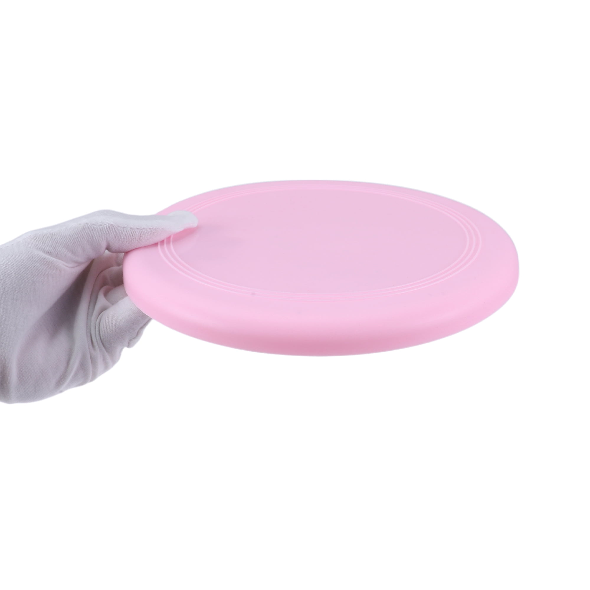 Unique Bargains Durable Bendable Flying Disc 7.87 Inch Diameter ["Pink"]