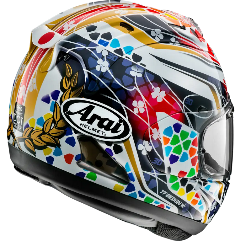 Arai Corsair-X Dani Samurai-2 Motorcycle Helmet (M2020D) Black XXL