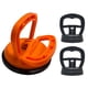 thumbnail image 1 of Kit de 3 ventosas para reparación de cristales y azulejos de coche - 1 naranja L y 2 negras S, 1 of 6