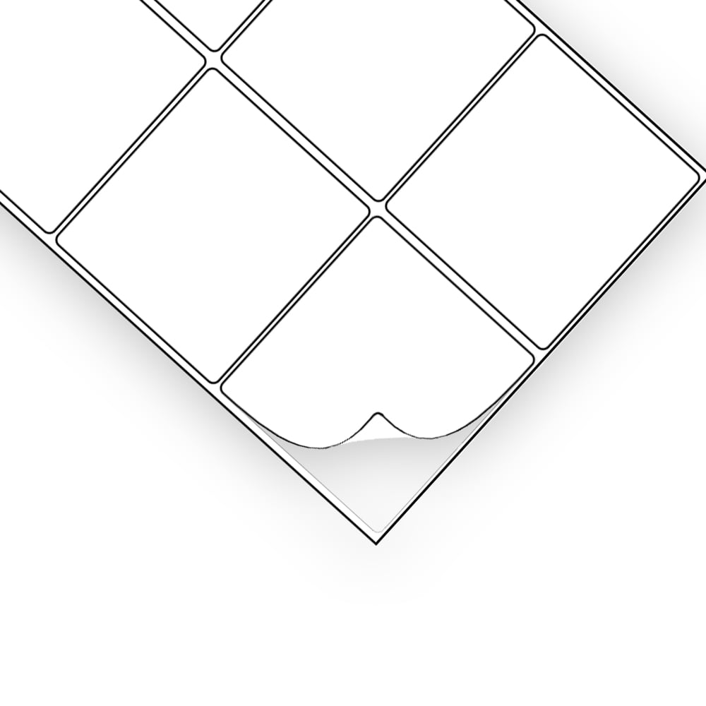 EcoSwift Brand Premium Self Adhesive Shipping Labels for Laser & Inkjet Printers, 3.3 in. x 4 in., 6 UP, White, 3 1/3 x 4, Pack of 6000 Labels, 1000 sheets