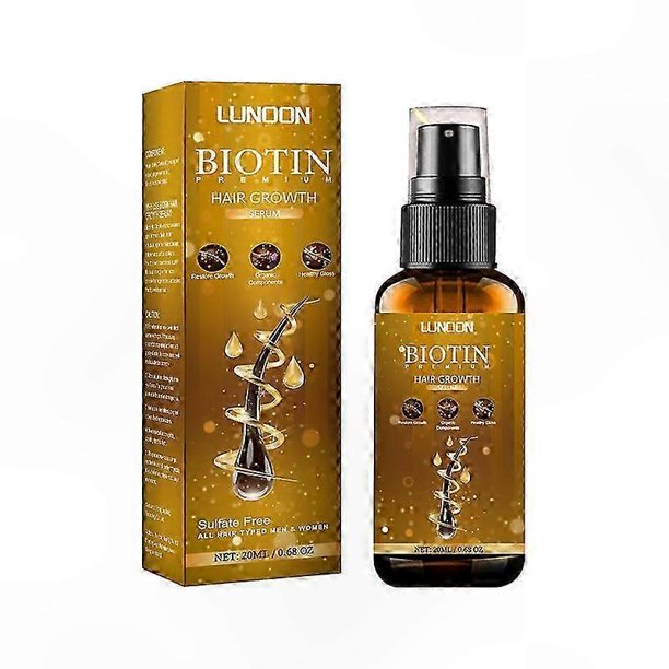 Biotin-Infused Hair Regrowth Spray for Thicker, Healthier Hair - 30ml Serum Treatment