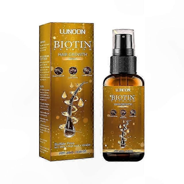 Biotin-Infused Hair Regrowth Spray for Thicker, Healthier Hair - 30ml Serum Treatment