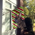 thumbnail image 2 of Carolines Treasures SS4588-FLAG-PARENT French Bulldog Candy Cane Holiday Christmas Flag  multicolor, 2 of 2