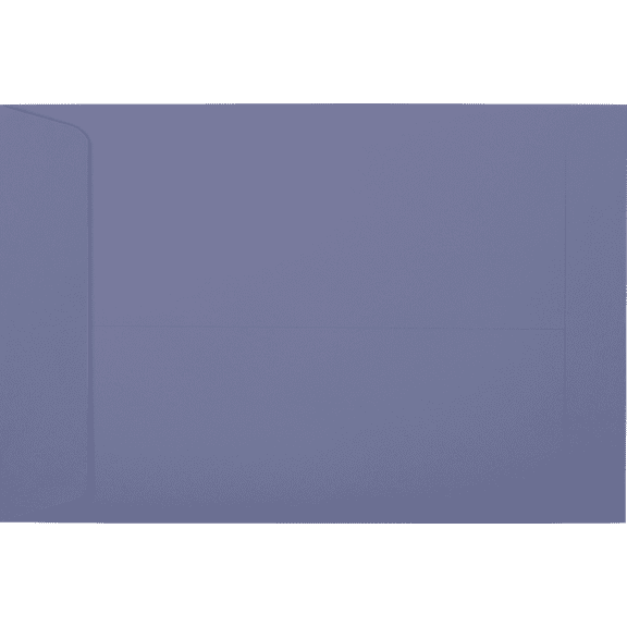 LUXPaper 6 x 9 Open End Envelopes, Wisteria, 50/Pack