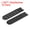Black, variant on 10 Set Snapback Strap Cover, Double Row 14 Holes Plastic Adjustable Hat Snap Buckle Replacement (Brown)