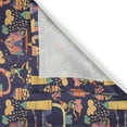 thumbnail image 3 of Ambesonne Cartoon Kitchen Curtains, Circus Style Doodles, 55"x39", Multicolor, 3 of 3
