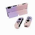 thumbnail image 3 of Protective Cover Case for Nintendo Switch Oled Game Console Case Silicone Host Skin Cover For Switch Oled Controller Shell，Pink purple, 3 of 7