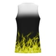 thumbnail image 4 of fheaev summer tank tops for men Men Casual Fashion Gradation Printing Pullover Round Neck Sports Tank Tops, 4 of 4