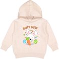 thumbnail image 2 of Inktastic Happy Easter Bunny with Eggs and Carrot Toddler Hoodie, 2 of 4