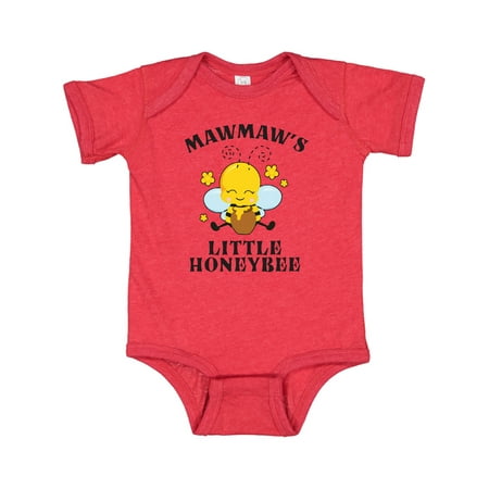 

Inktastic Cute Bee Mawmaw s Little Honeybee with Stars Gift Baby Boy or Baby Girl Bodysuit