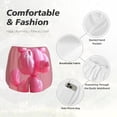 thumbnail image 4 of Balery Pink Balloon Puppy Art Pattern Women's Running Shorts with Liner 2 Pockets Elastic Workout Athletic Gym Yoga Shorts-XX-Large, 4 of 7