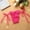 Hot Pink, variant on Elegant Women’s Underwear Seamless Bikini Set for Everyday Comfort and Fit without Visible Panty Lines