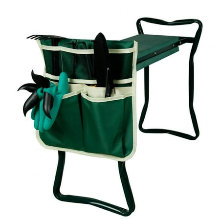 

Garden Kneeler Seat Tool Bag Outdoor Lawn and Garden Storage Hanging Organizer