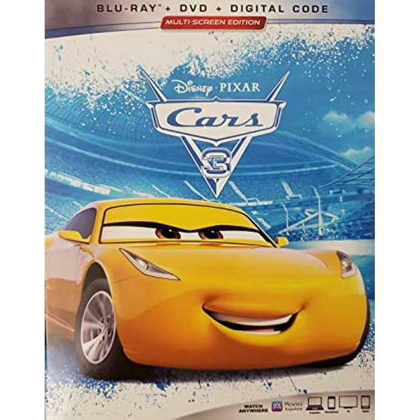 Cars 3dvd Movie Disney Pixar Owen Wilson Animation Adventure Comedy Walmart Com Walmart Com