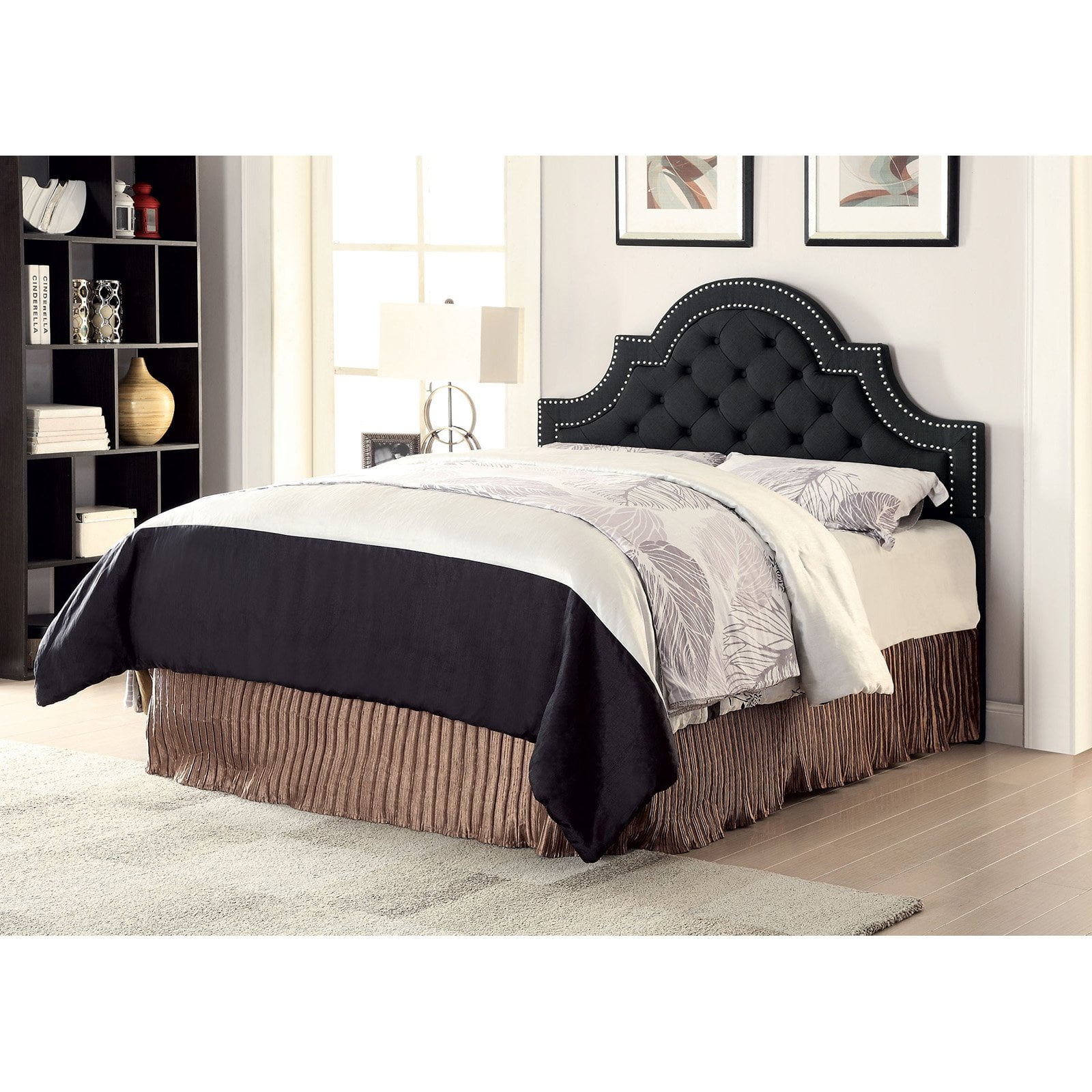 Coaster Andenne Glam Diamond Tufted Headboard King Queen Sizes Multiple Colors Walmart