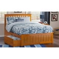 thumbnail image 2 of Mission Platform Bed with Matching Foot Board with 2 Urban Bed Drawers in, Multiple Colors and Sizes, 2 of 7