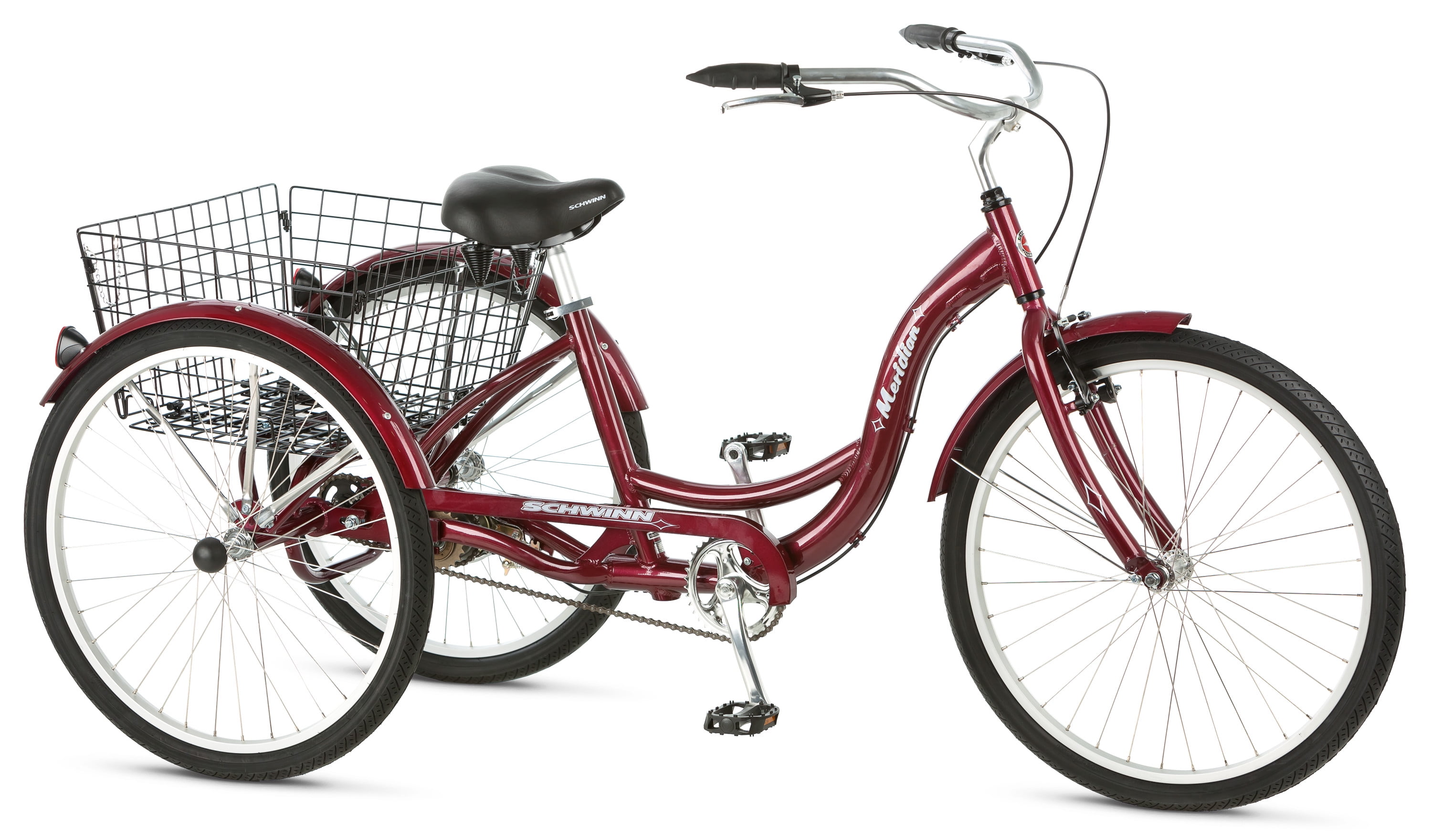 adult red tricycle