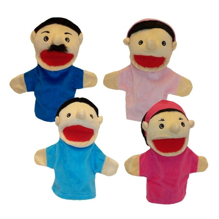 - Hispanic Family Puppets