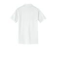 thumbnail image 6 of District Made Mens Stretch Pique Polo-XS (White), 6 of 6