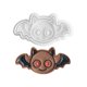 thumbnail image 4 of Molde de galletas de plástico para la decoración de fiestas de panadería con cortadora de galletas de Halloween, 4 of 5