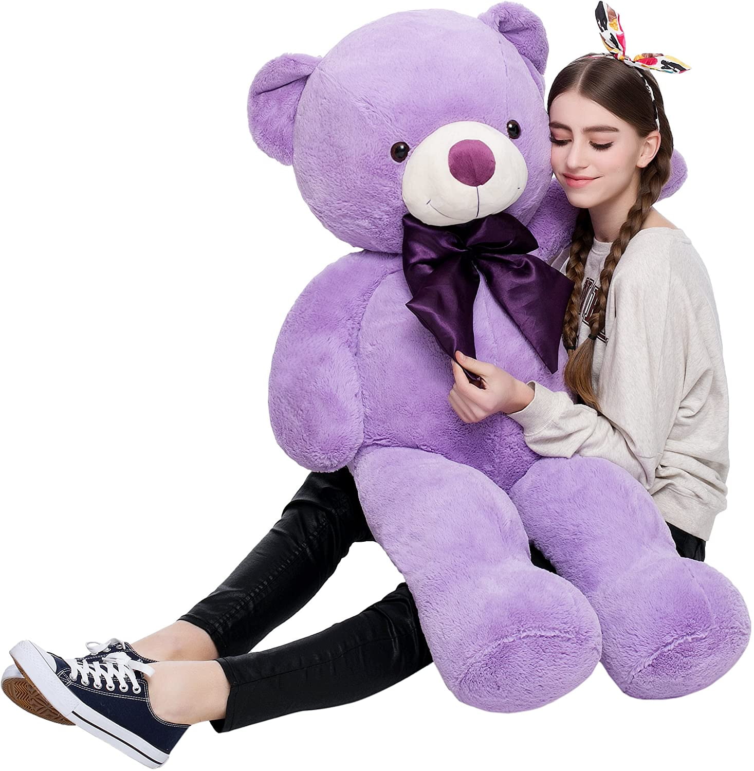 Toys Studio Misscindy Giant Teddy Bear Plush Stuffed Animals for Girlfriend or Kids 47 inch