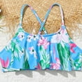 thumbnail image 6 of ASFGIMUJ Toddler Girls Swimsuit Summer Swimwear Cute Bikini Beach Sport Toddler Bathing Suit Girl,2 Piece,Size 10-11Y, 6 of 6