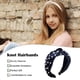 thumbnail image 3 of Diadema Minnieouse con Nudo Torcido y Perlas Accesorios para el Cabello, 3 of 6
