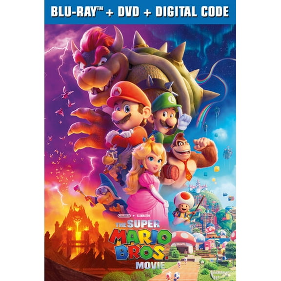 The Super Mario Bros. Movie (Blu-ray   DVD   Digital Copy), Universal Studios, Kids & Family