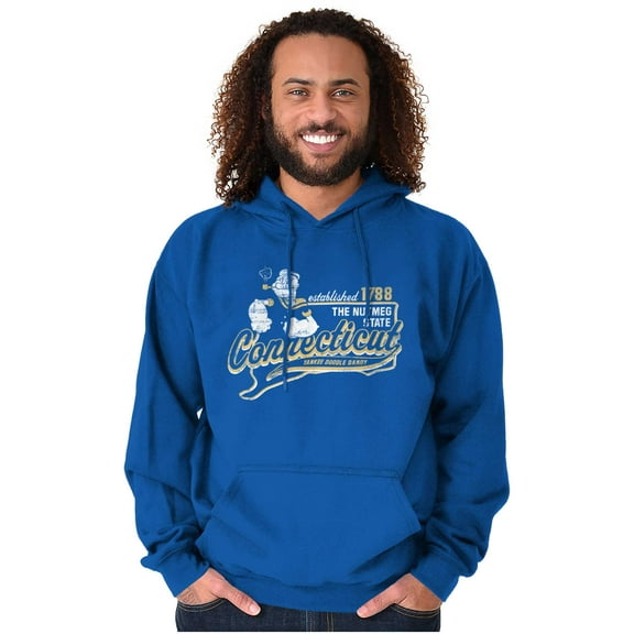 Popeye Connecticut CT Nutmeg State Hoodie Sweatshirt Women Men Brisco Brands M