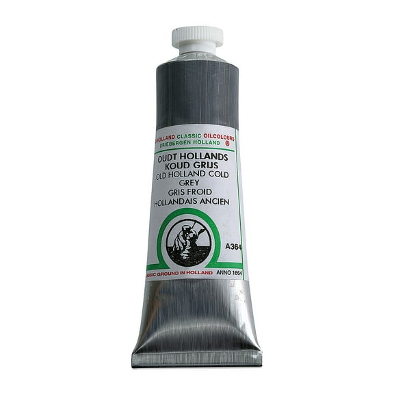 Old Holland Classic Oil Color - Old Holland Cold Gray, 40 ml tube