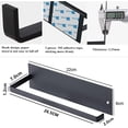 thumbnail image 3 of Soporte autoadhesivo para toallas de papel, soporte para rollo de cocina, montado en la pared para armario de cocina o baño Feliz Sencillez, 3 of 5