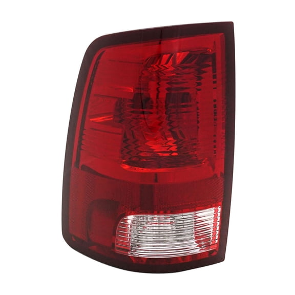 For Ram 1500 Classic 2019 2020 2021 2022 Tail Light Assembly Driver Side | Rear | CAPA Certified | Standard Type | Clear and Red | Replacement For CH2818124, CH2818124C | 55277415AF