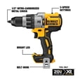 thumbnail image 2 of Taladro percutor DEWALT 20V MAX XR sin escobillas de 3 velocidades DCD996B, 2 of 9