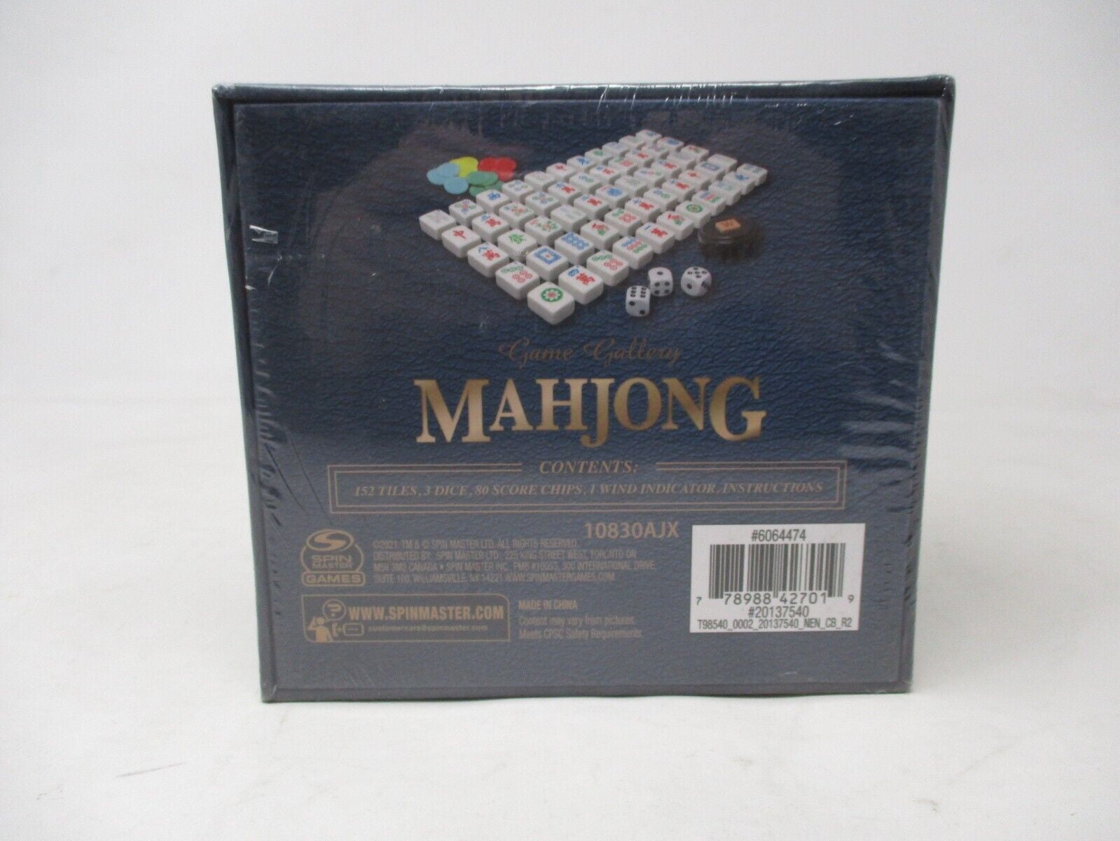 Game Gallery Mahjong Tile and Dice Game